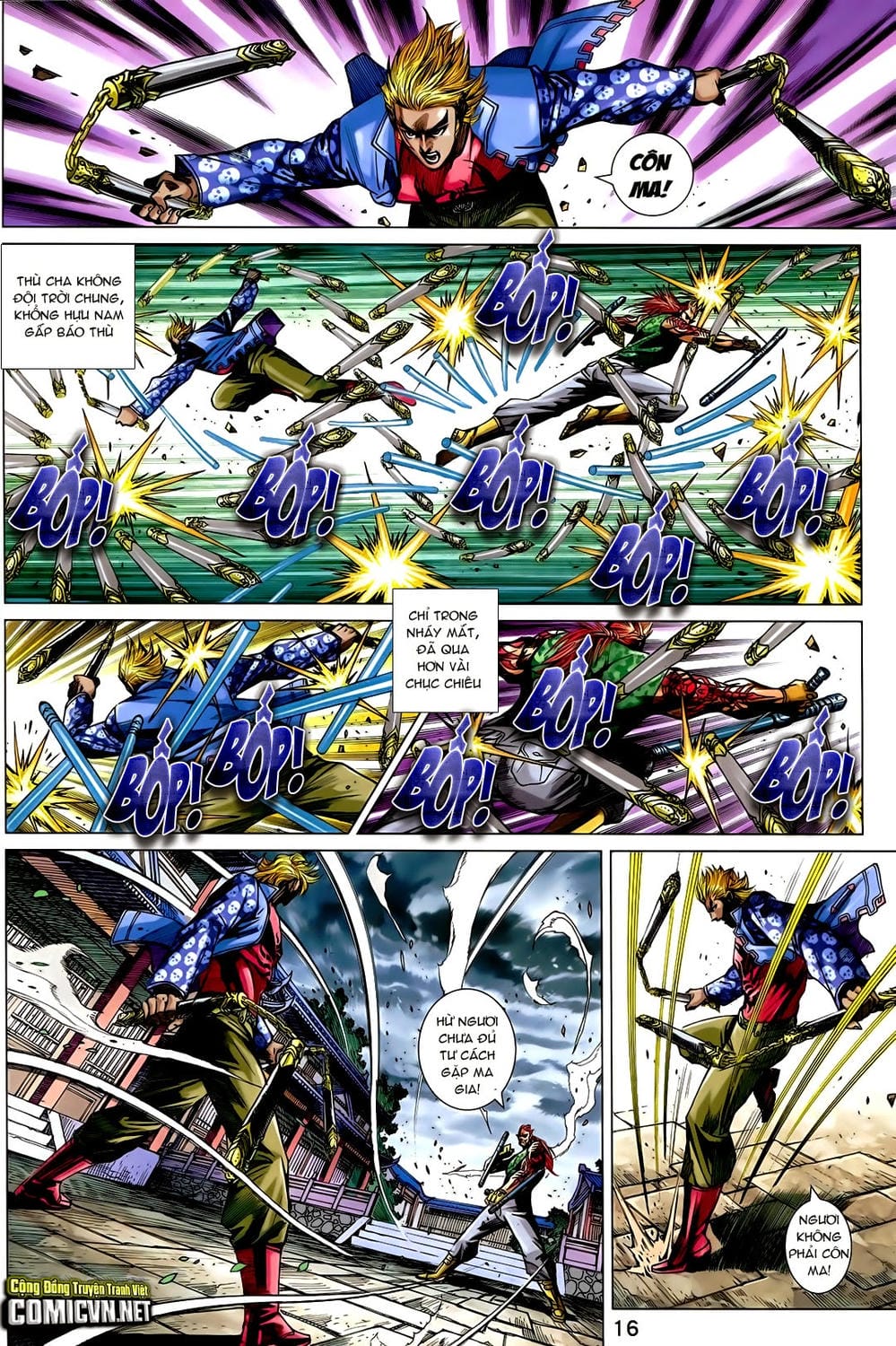 Truyện Tranh Tân Tác Long Hổ Môn trang 4