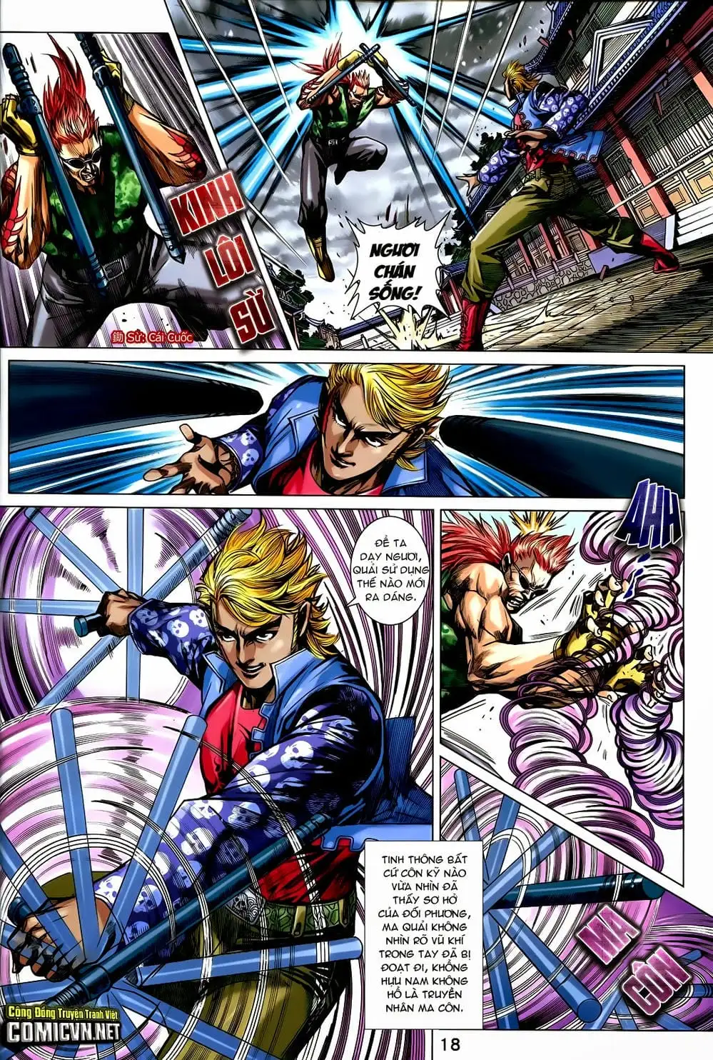 Truyện Tranh Tân Tác Long Hổ Môn trang 4