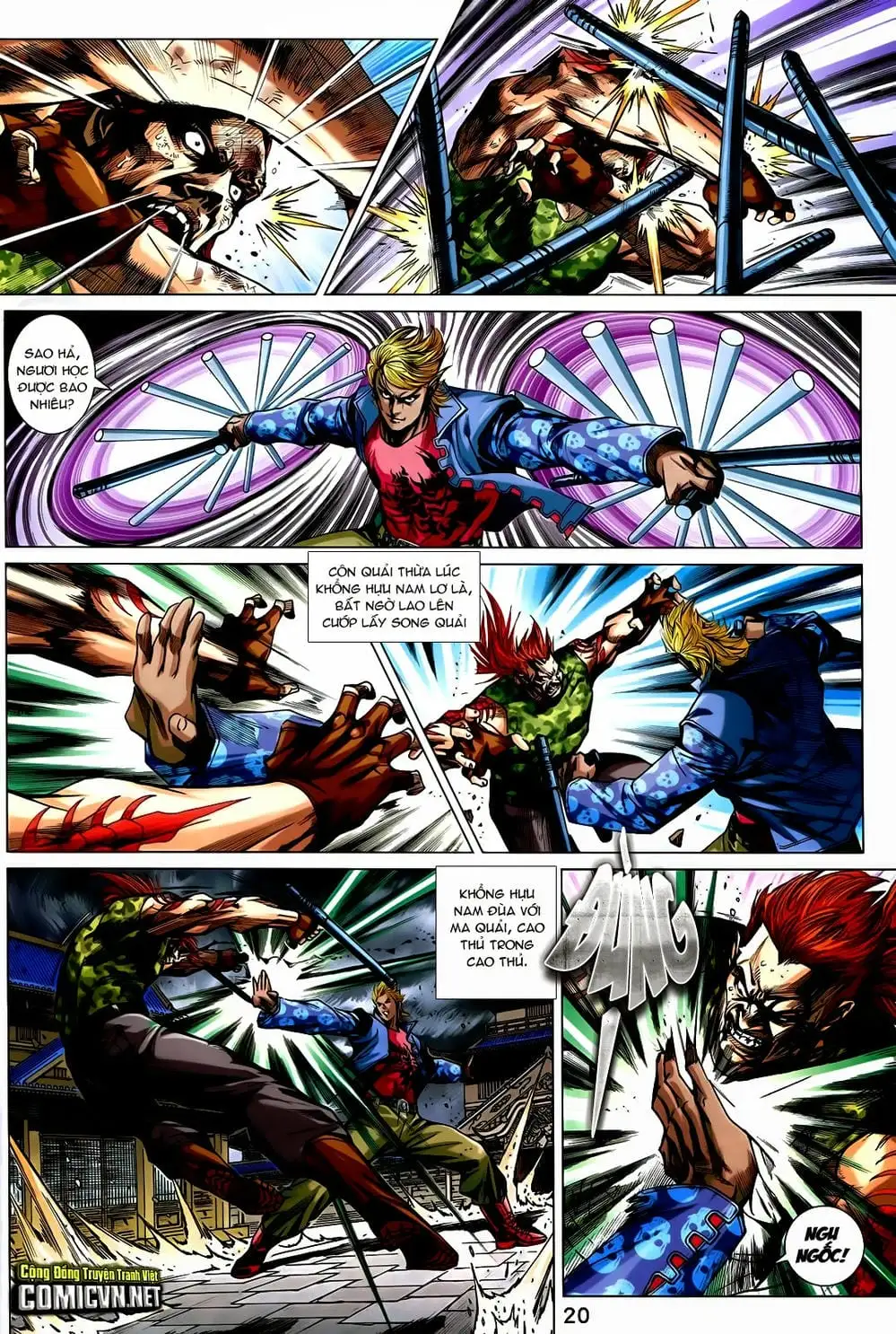 Truyện Tranh Tân Tác Long Hổ Môn trang 4