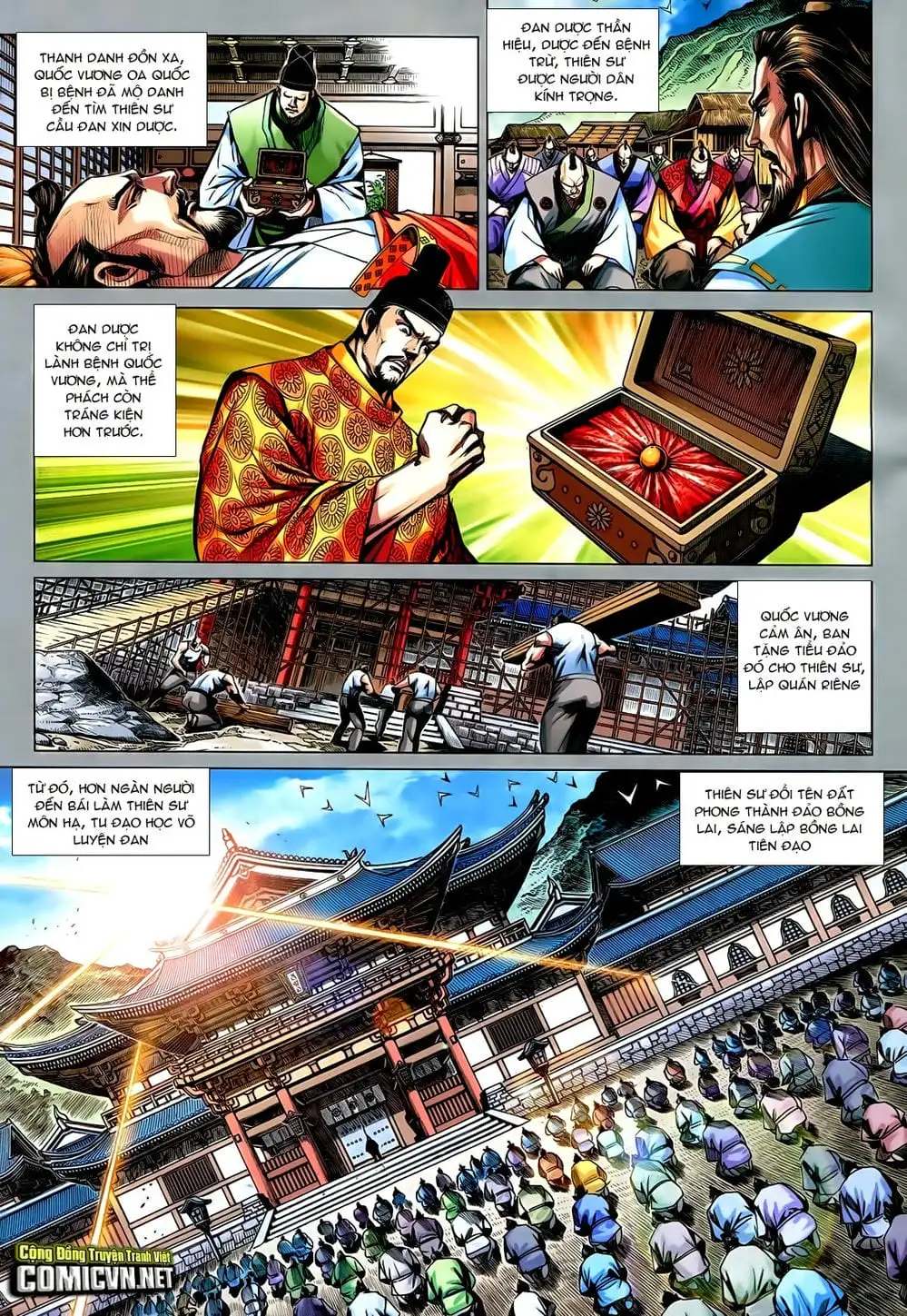 Truyện Tranh Tân Tác Long Hổ Môn trang 4