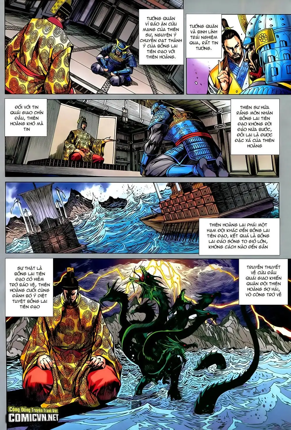Truyện Tranh Tân Tác Long Hổ Môn trang 4