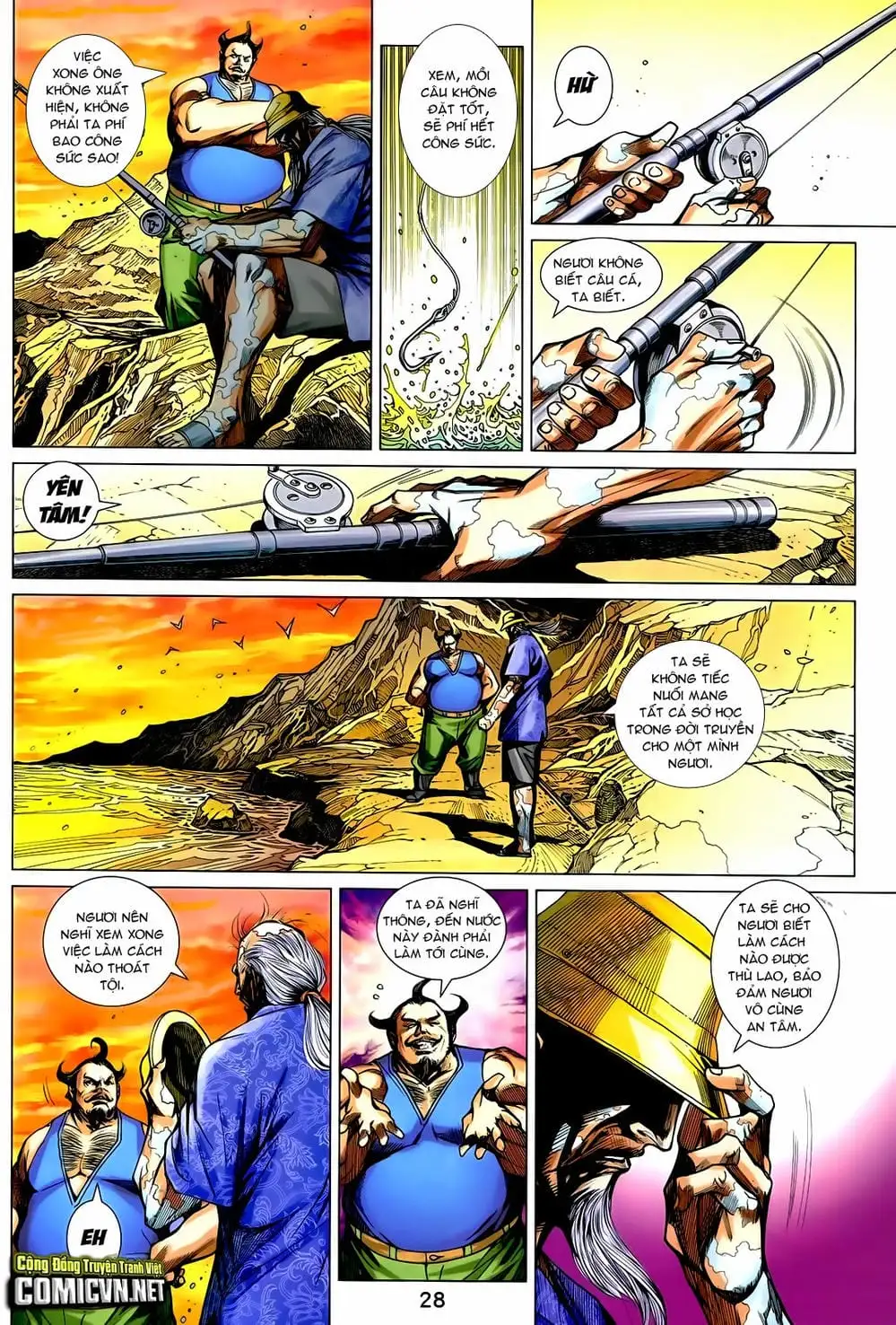 Truyện Tranh Tân Tác Long Hổ Môn trang 4