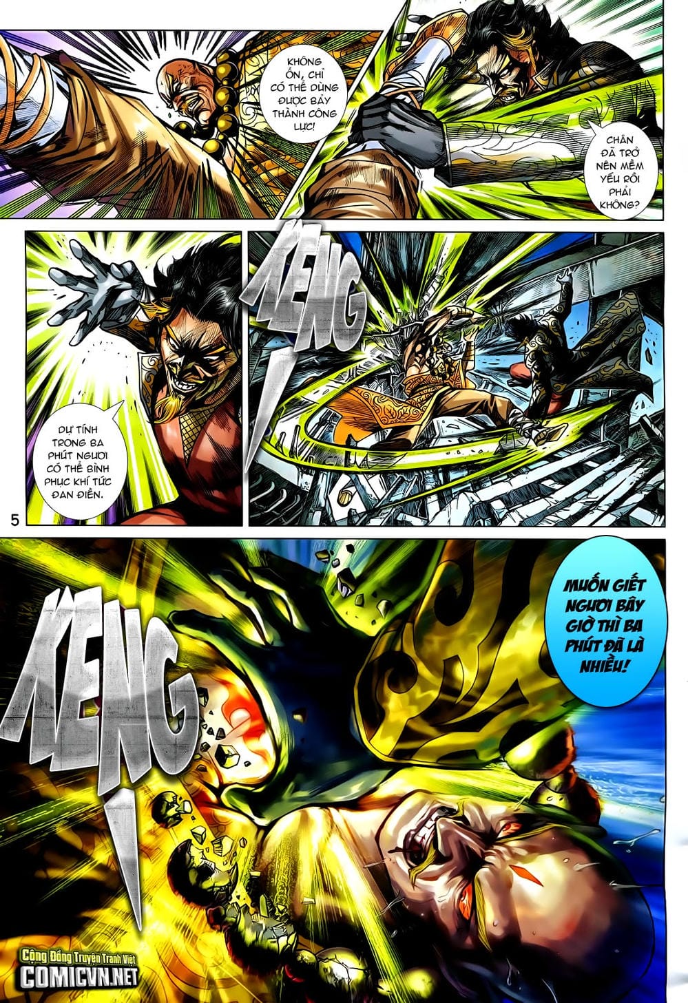 Truyện Tranh Tân Tác Long Hổ Môn trang 4