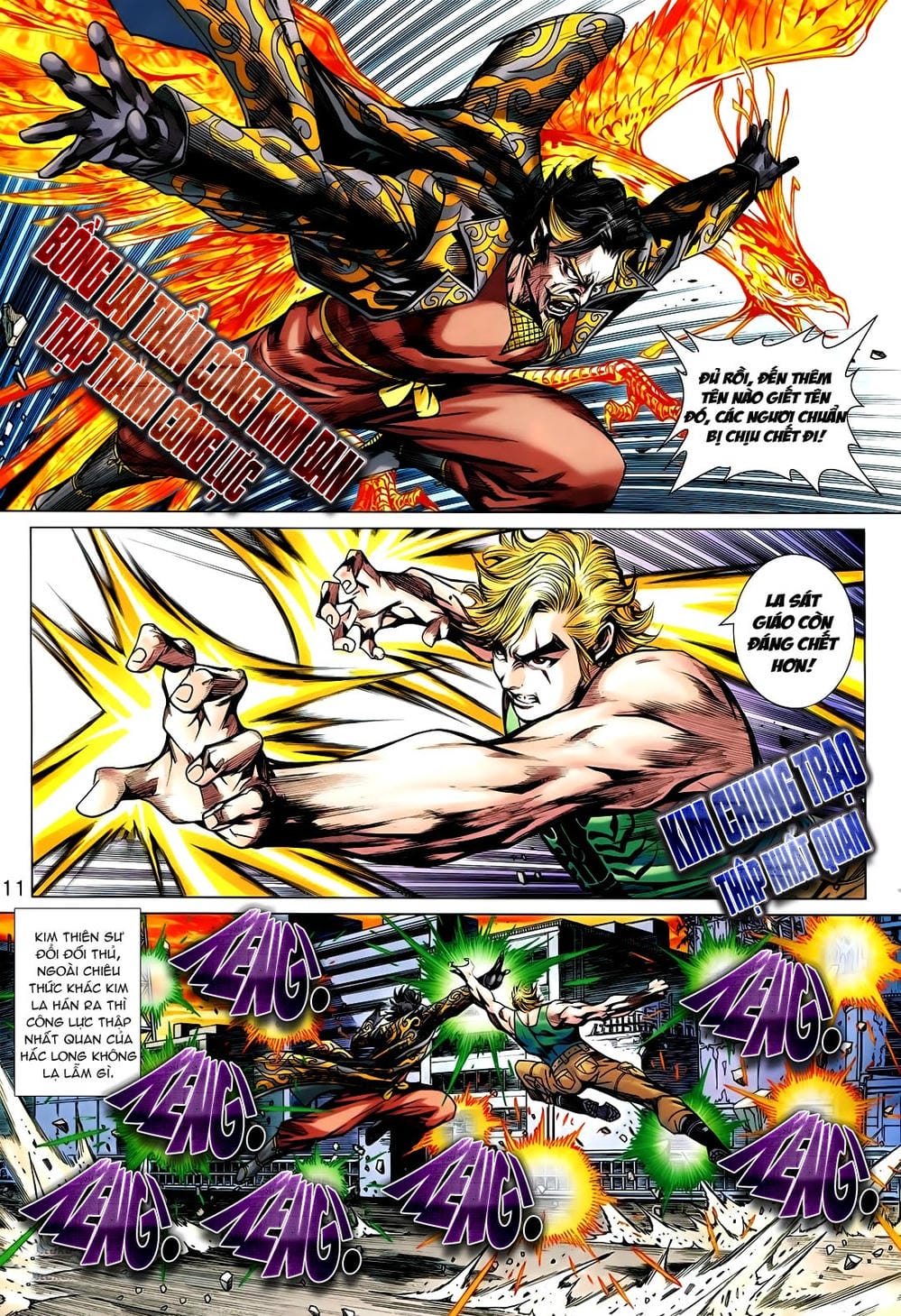 Truyện Tranh Tân Tác Long Hổ Môn trang 4