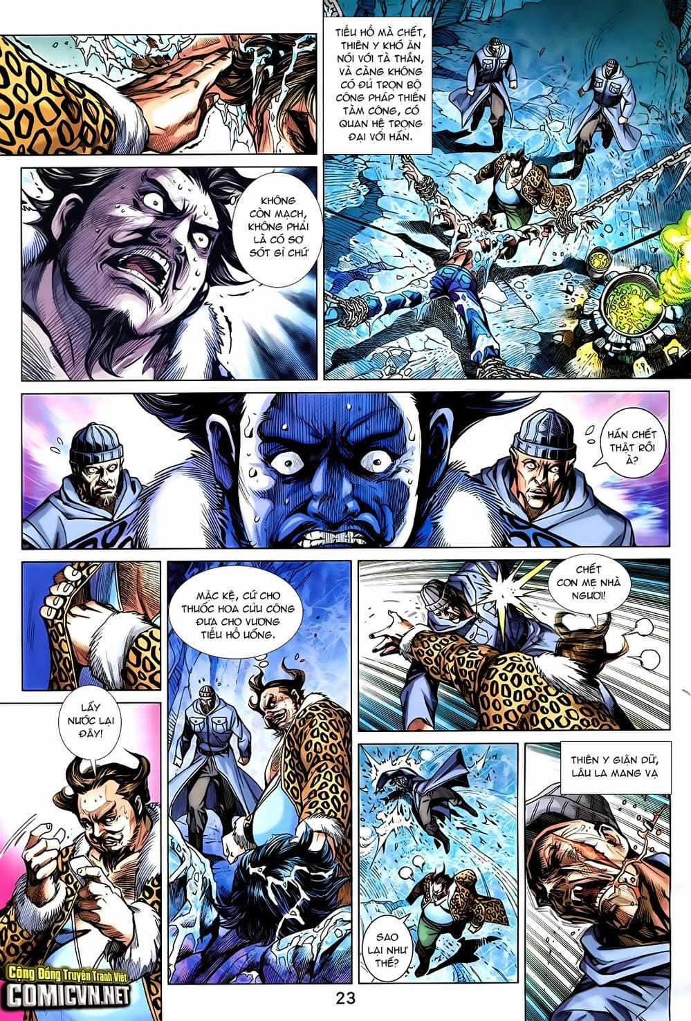 Truyện Tranh Tân Tác Long Hổ Môn trang 4