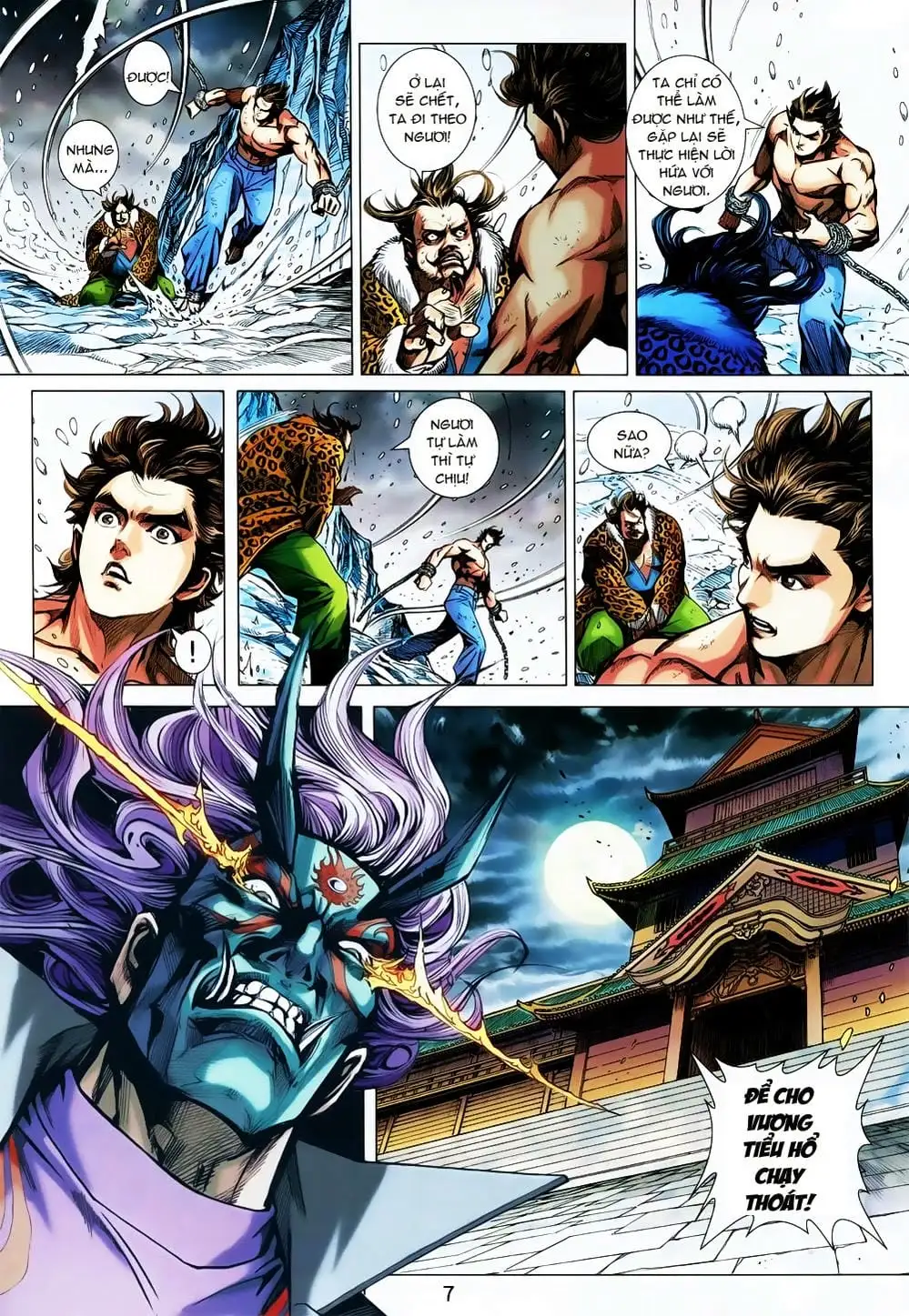 Truyện Tranh Tân Tác Long Hổ Môn trang 4