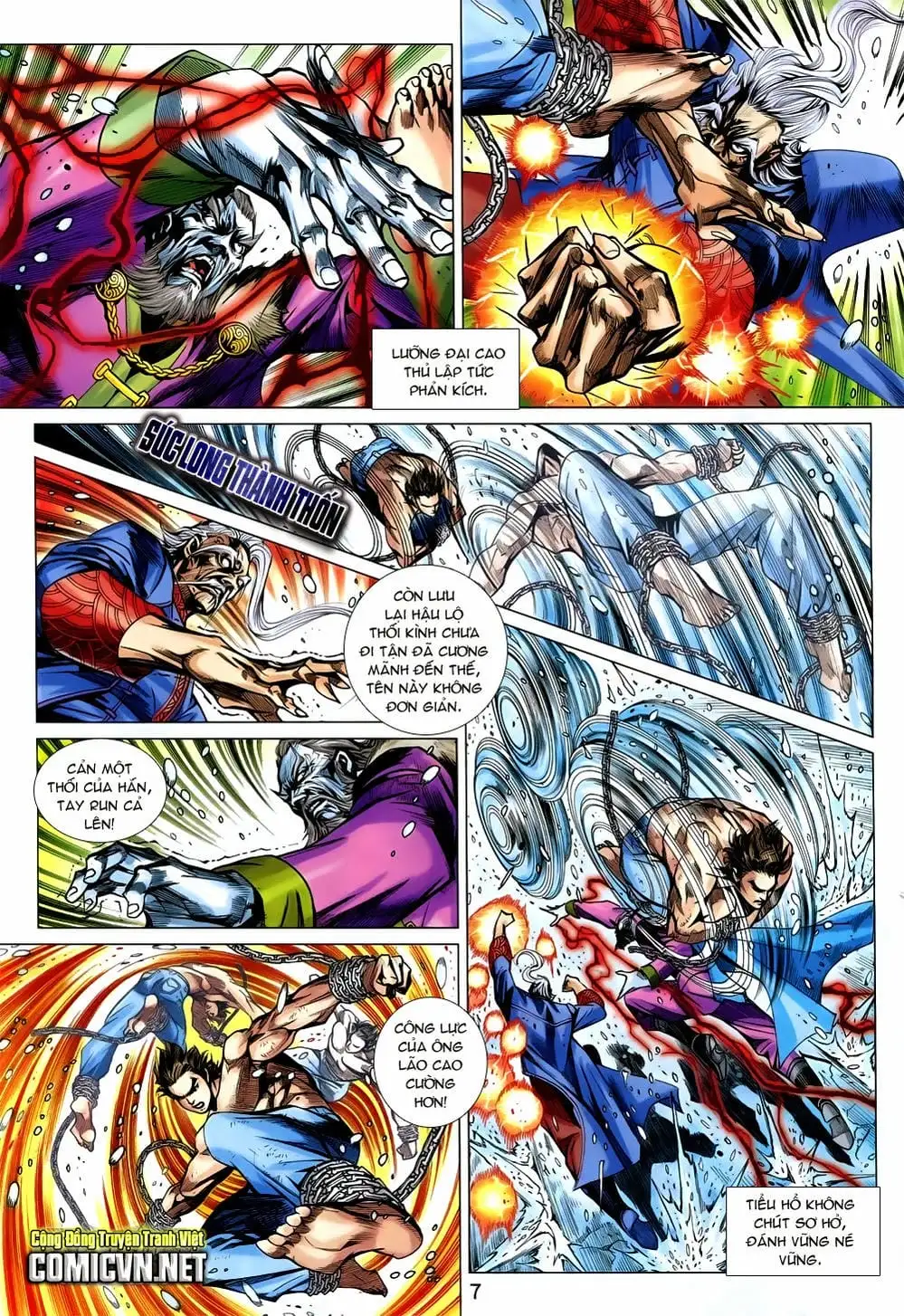 Truyện Tranh Tân Tác Long Hổ Môn trang 4