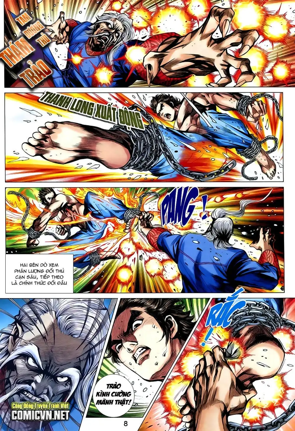 Truyện Tranh Tân Tác Long Hổ Môn trang 4