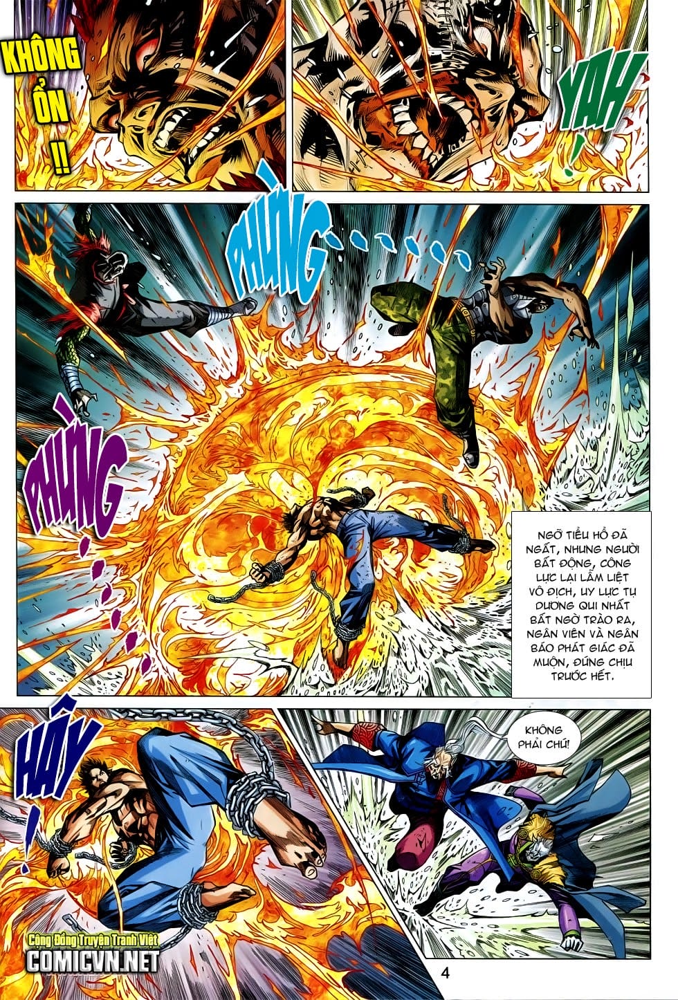 Truyện Tranh Tân Tác Long Hổ Môn trang 4