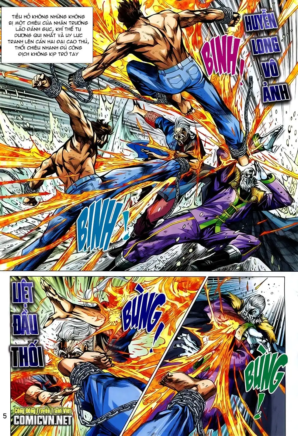 Truyện Tranh Tân Tác Long Hổ Môn trang 4