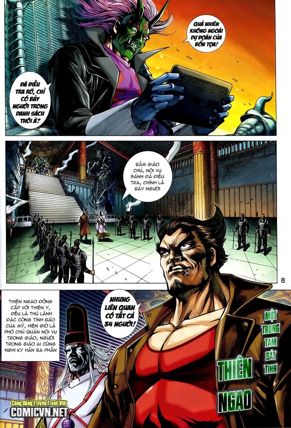 Truyện Tranh Tân Tác Long Hổ Môn trang 4