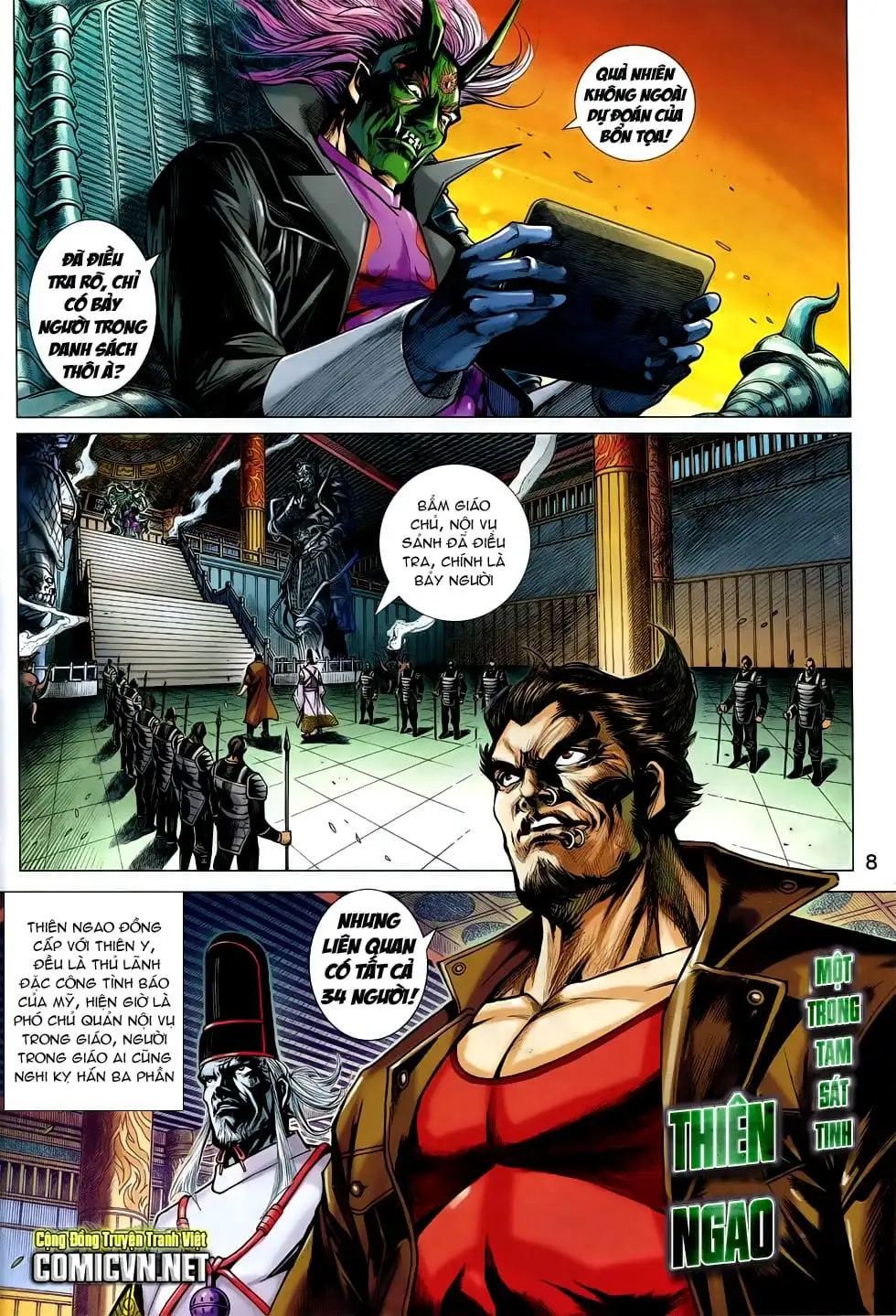 Truyện Tranh Tân Tác Long Hổ Môn trang 4