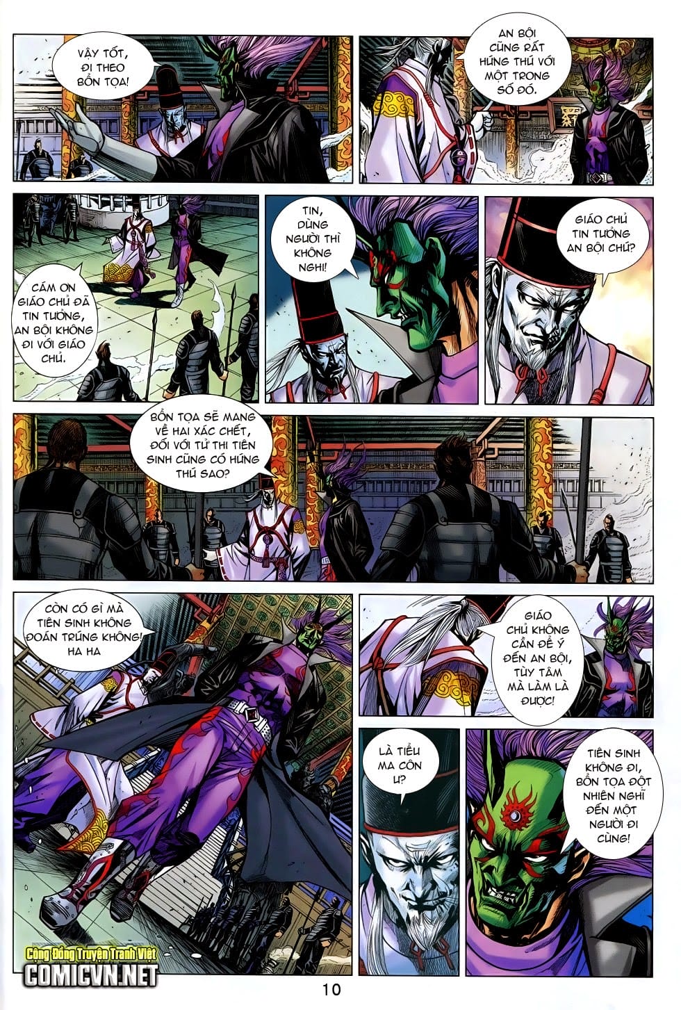 Truyện Tranh Tân Tác Long Hổ Môn trang 4