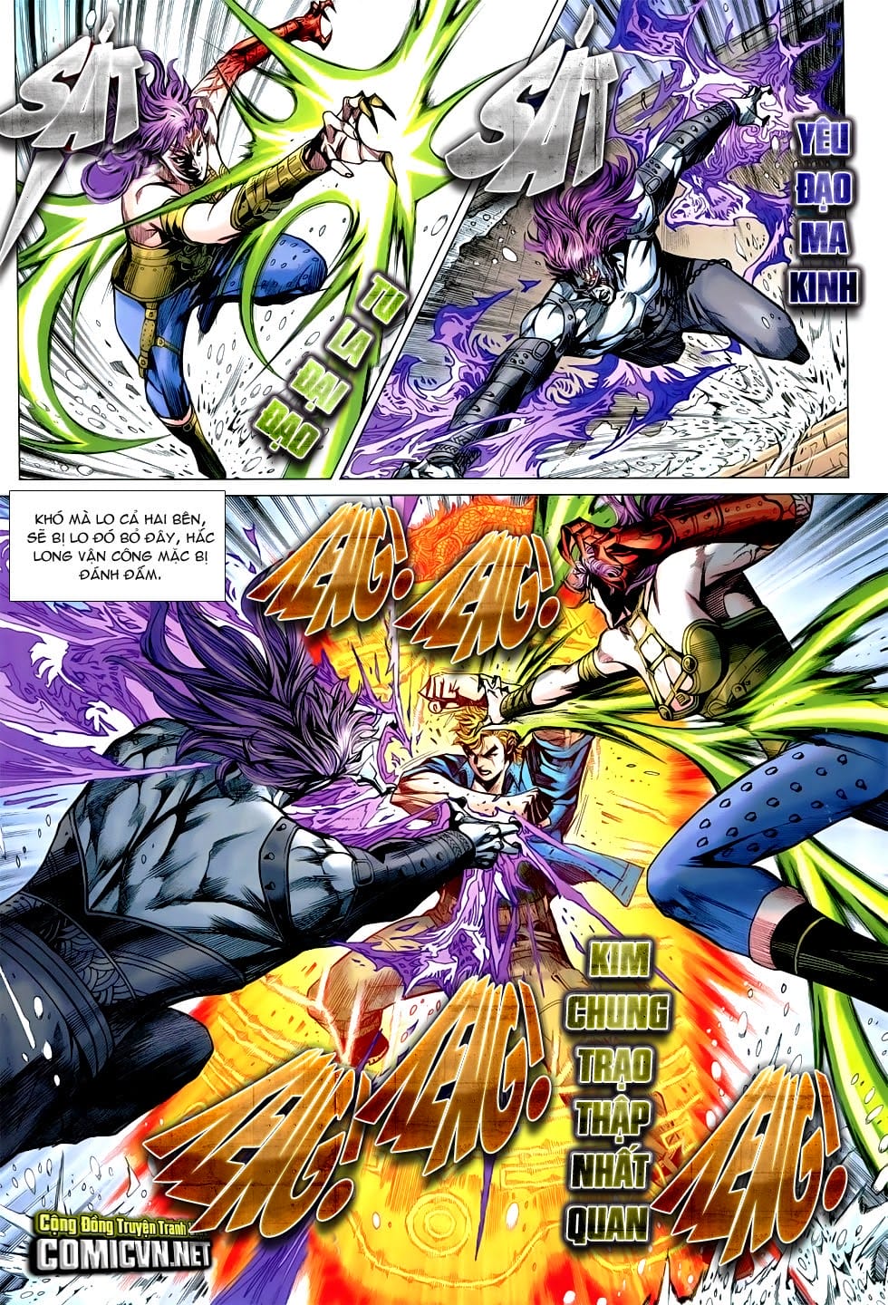 Truyện Tranh Tân Tác Long Hổ Môn trang 4
