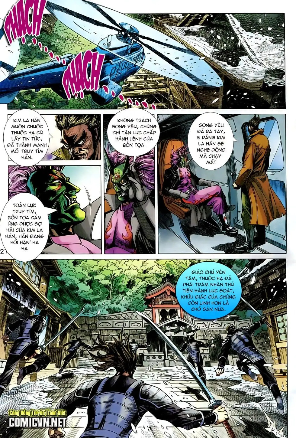 Truyện Tranh Tân Tác Long Hổ Môn trang 4