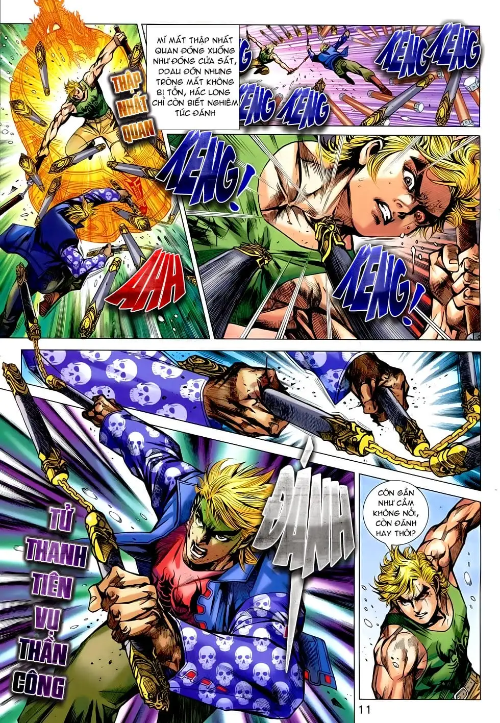 Truyện Tranh Tân Tác Long Hổ Môn trang 4