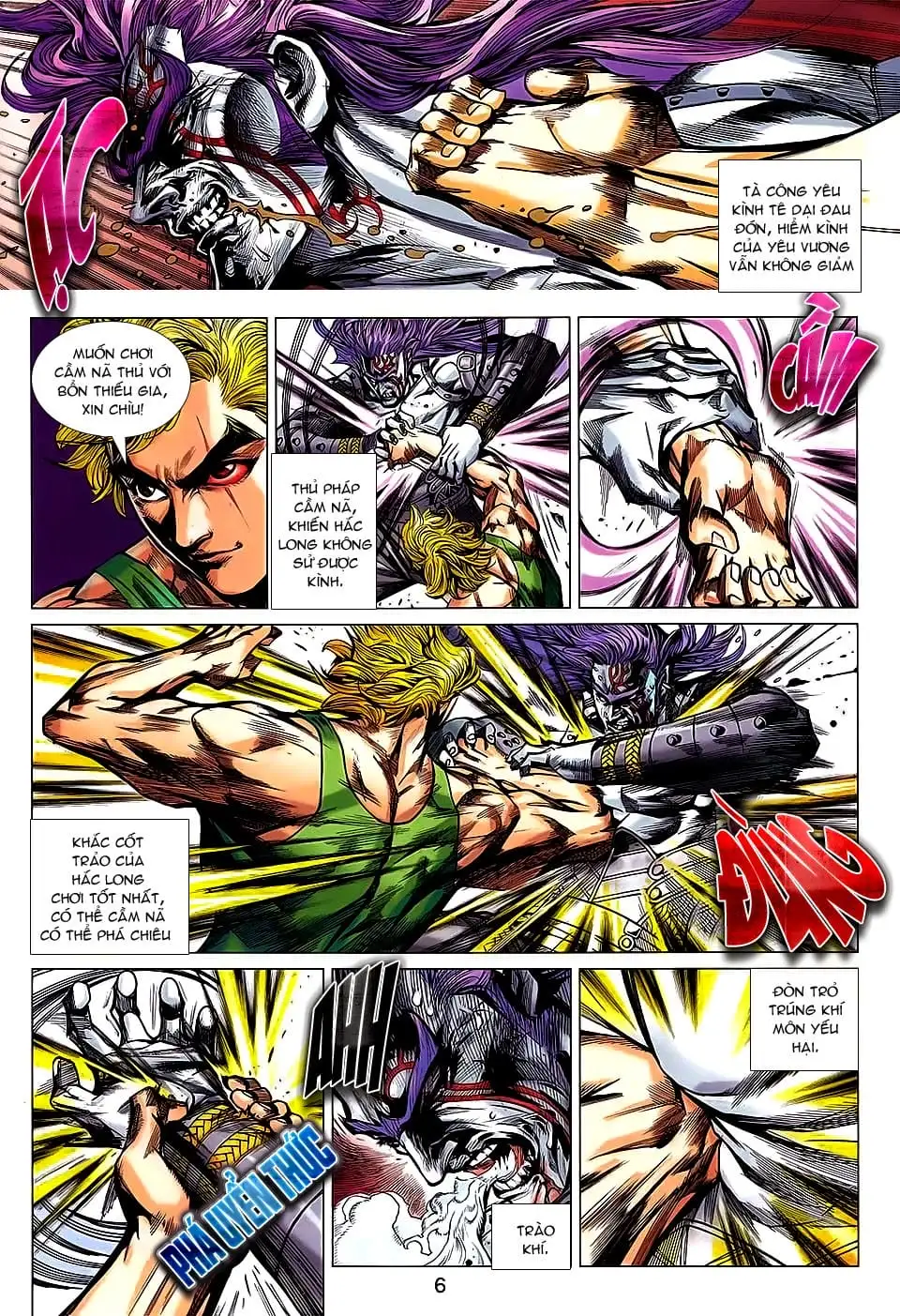 Truyện Tranh Tân Tác Long Hổ Môn trang 4