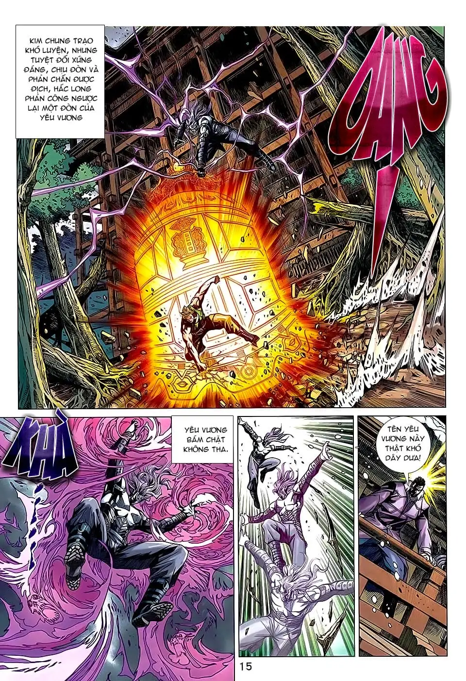 Truyện Tranh Tân Tác Long Hổ Môn trang 4