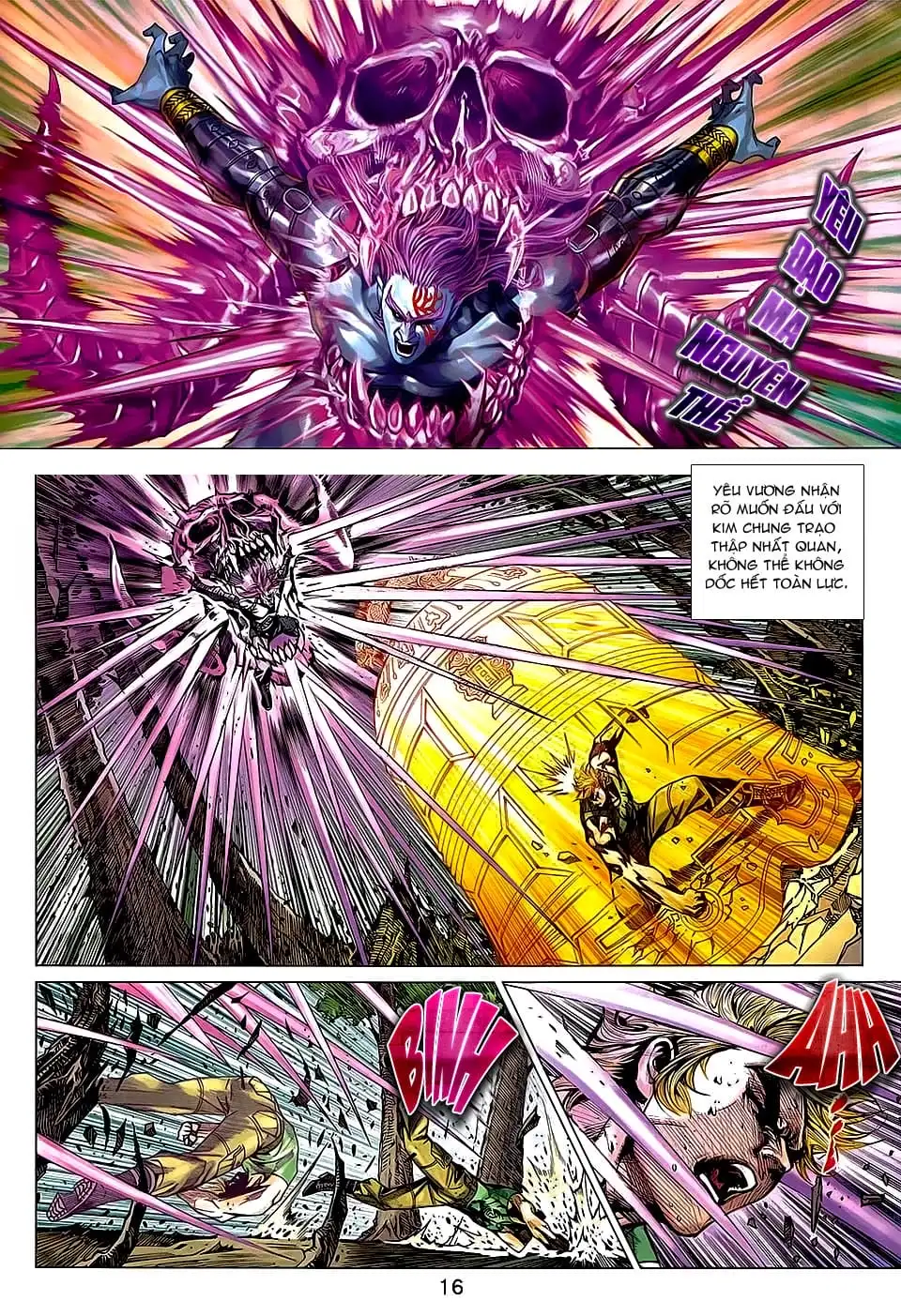 Truyện Tranh Tân Tác Long Hổ Môn trang 4