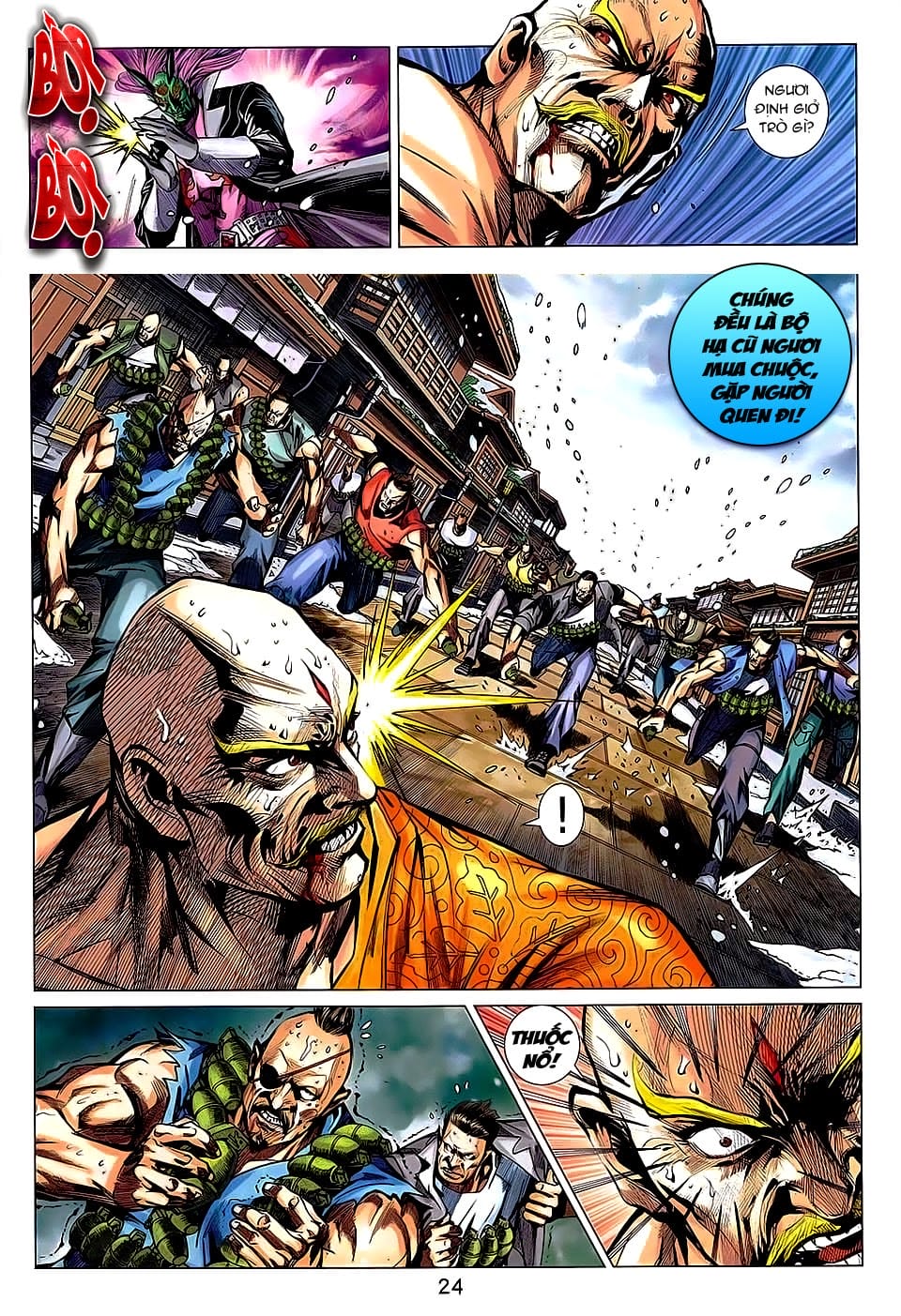 Truyện Tranh Tân Tác Long Hổ Môn trang 4