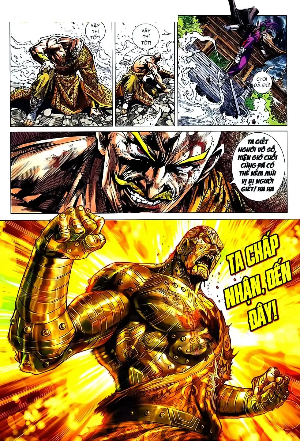 Truyện Tranh Tân Tác Long Hổ Môn trang 4