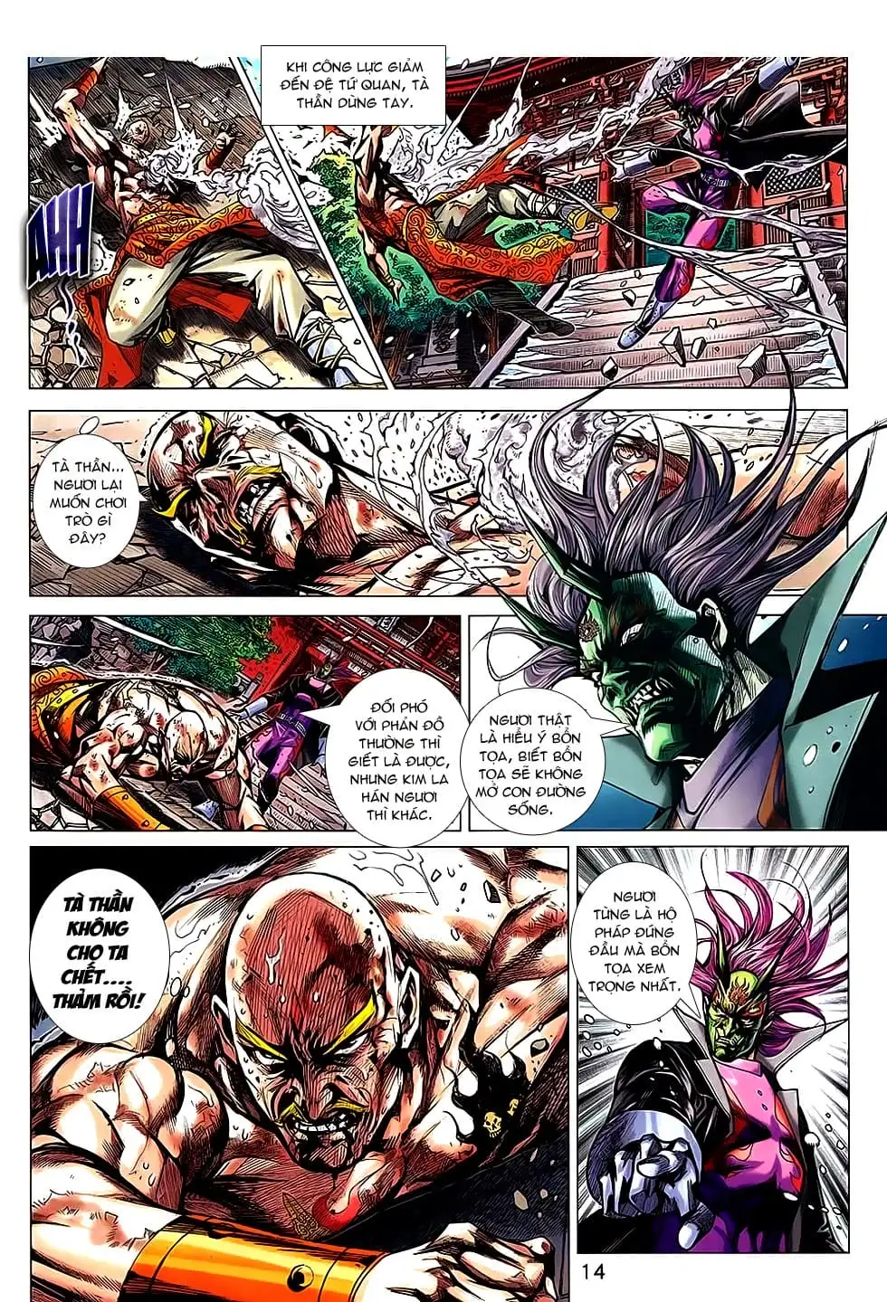 Truyện Tranh Tân Tác Long Hổ Môn trang 4