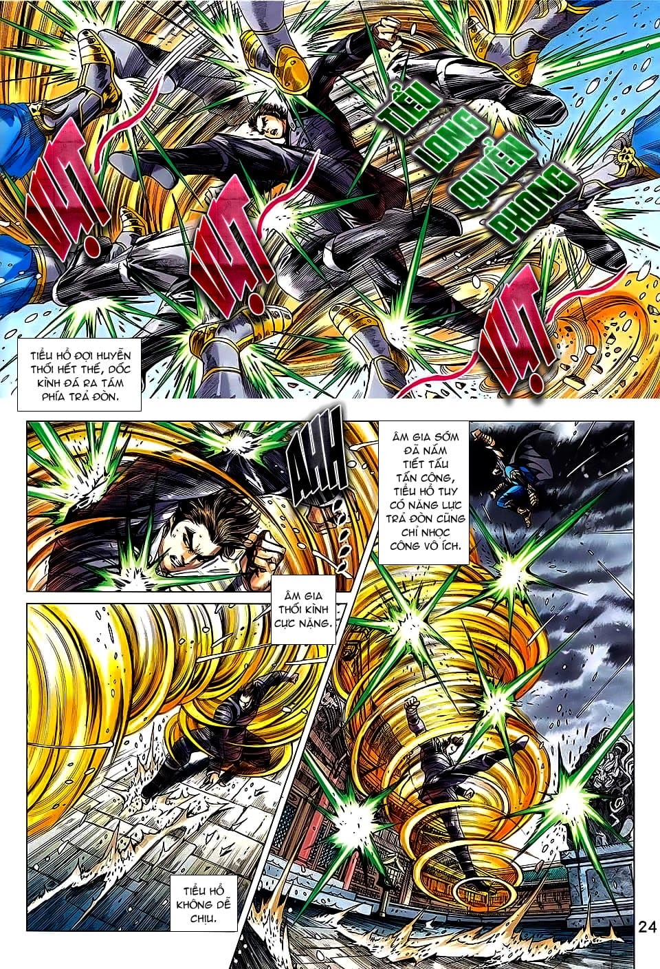 Truyện Tranh Tân Tác Long Hổ Môn trang 4