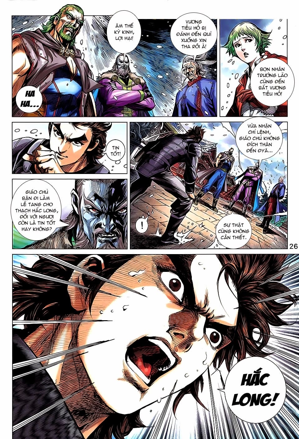 Truyện Tranh Tân Tác Long Hổ Môn trang 4