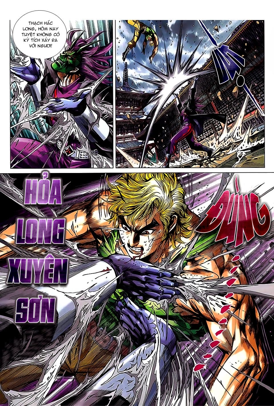 Truyện Tranh Tân Tác Long Hổ Môn trang 4