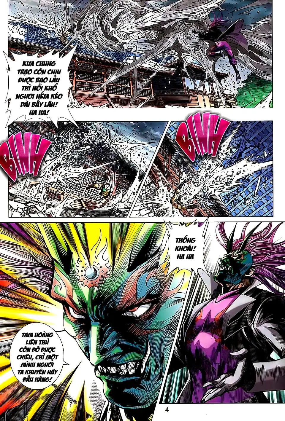 Truyện Tranh Tân Tác Long Hổ Môn trang 4