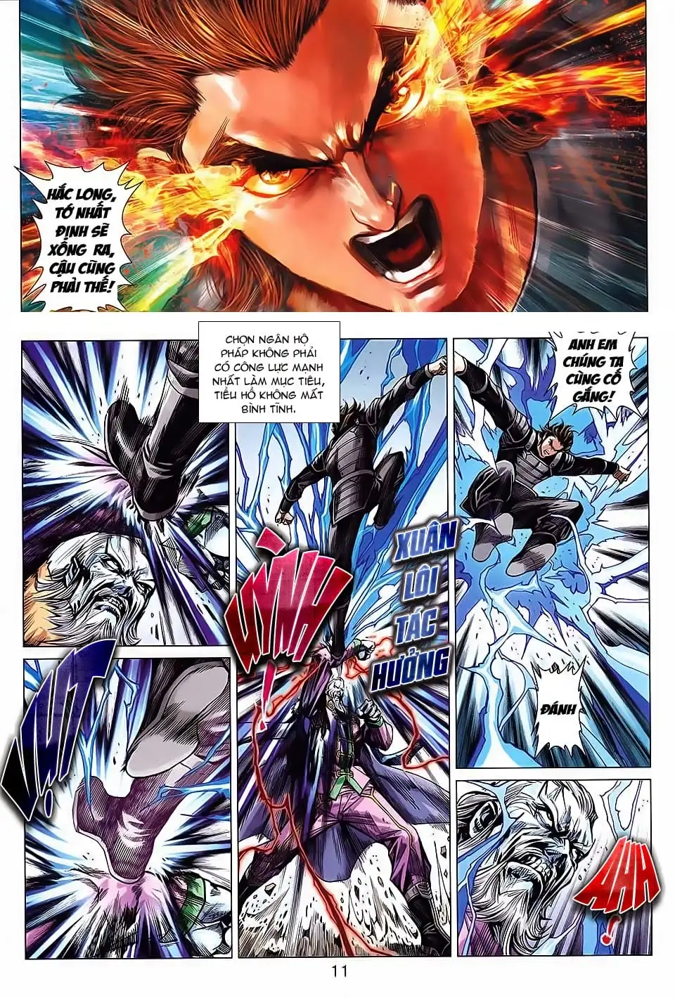 Truyện Tranh Tân Tác Long Hổ Môn trang 4