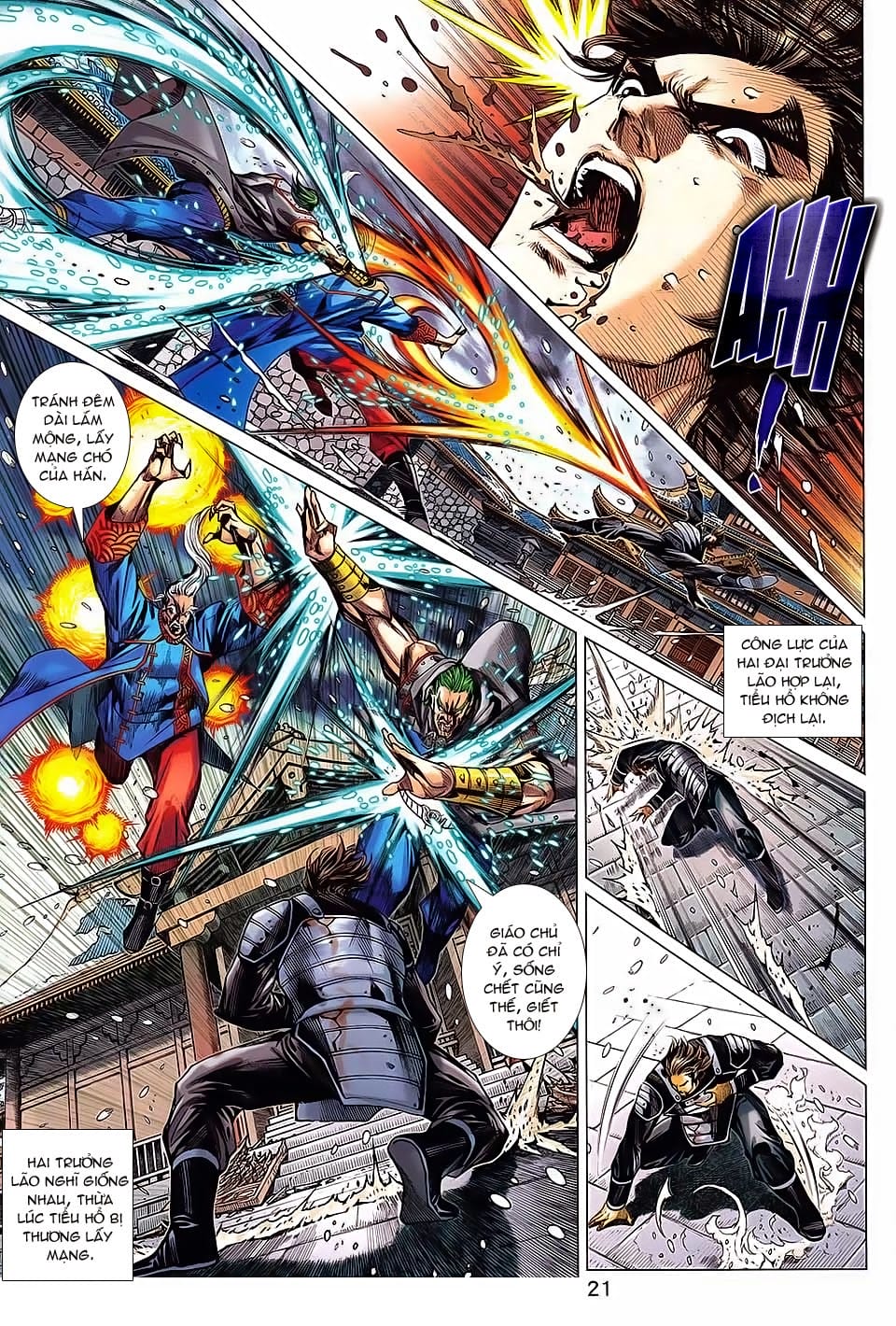 Truyện Tranh Tân Tác Long Hổ Môn trang 4