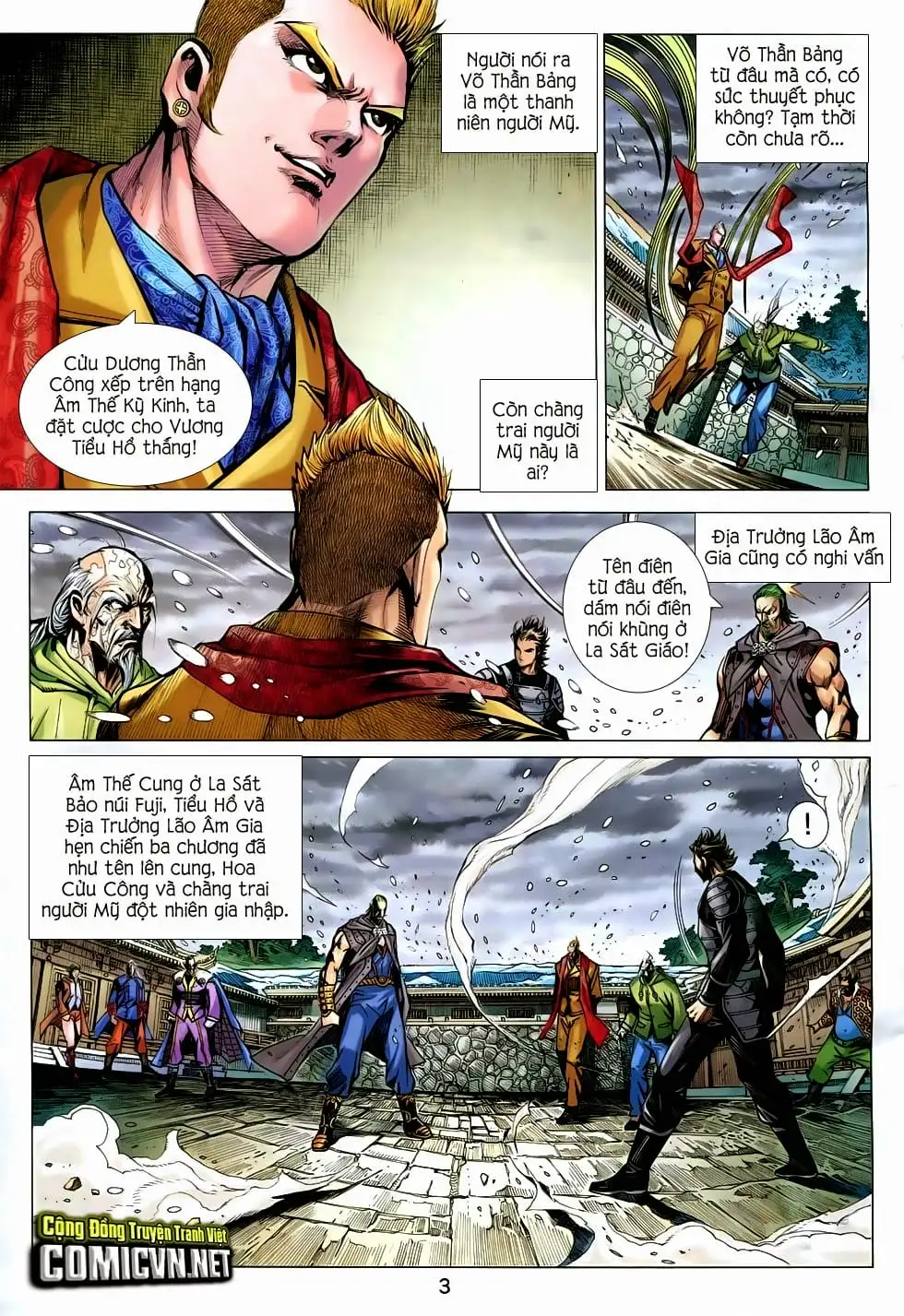 Truyện Tranh Tân Tác Long Hổ Môn trang 4