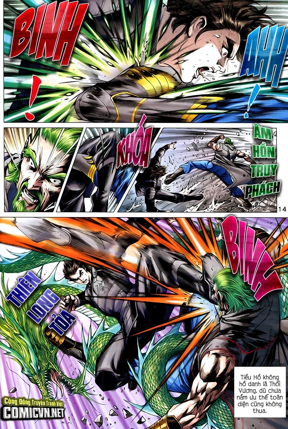 Truyện Tranh Tân Tác Long Hổ Môn trang 4