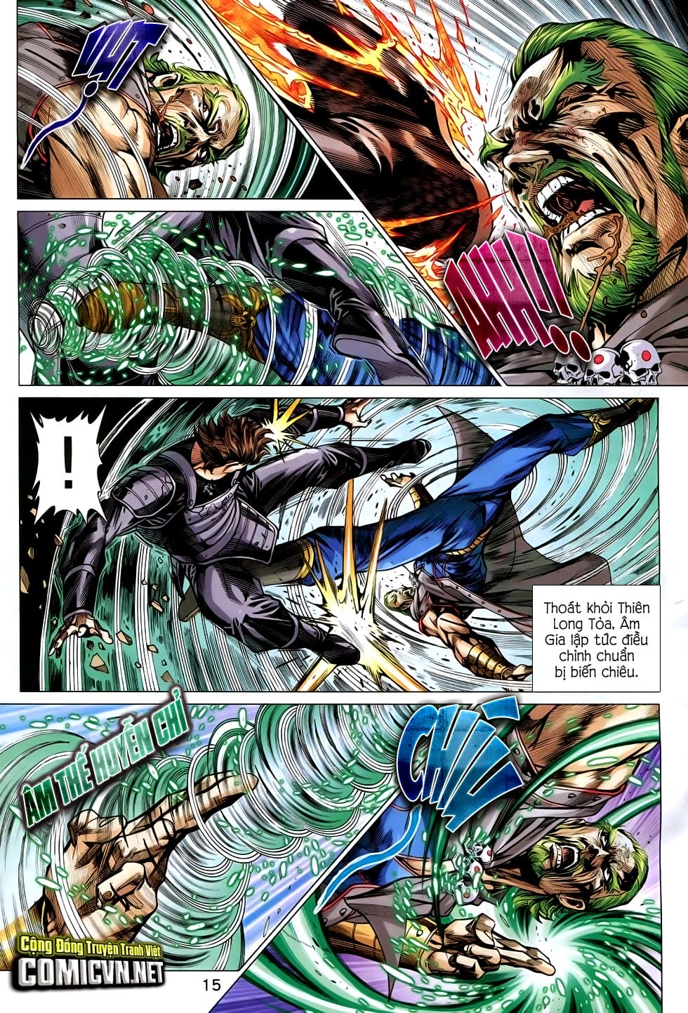 Truyện Tranh Tân Tác Long Hổ Môn trang 4