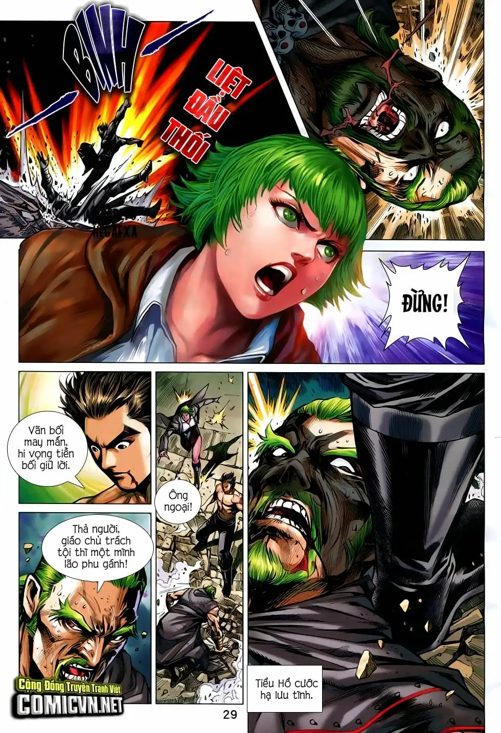 Truyện Tranh Tân Tác Long Hổ Môn trang 4