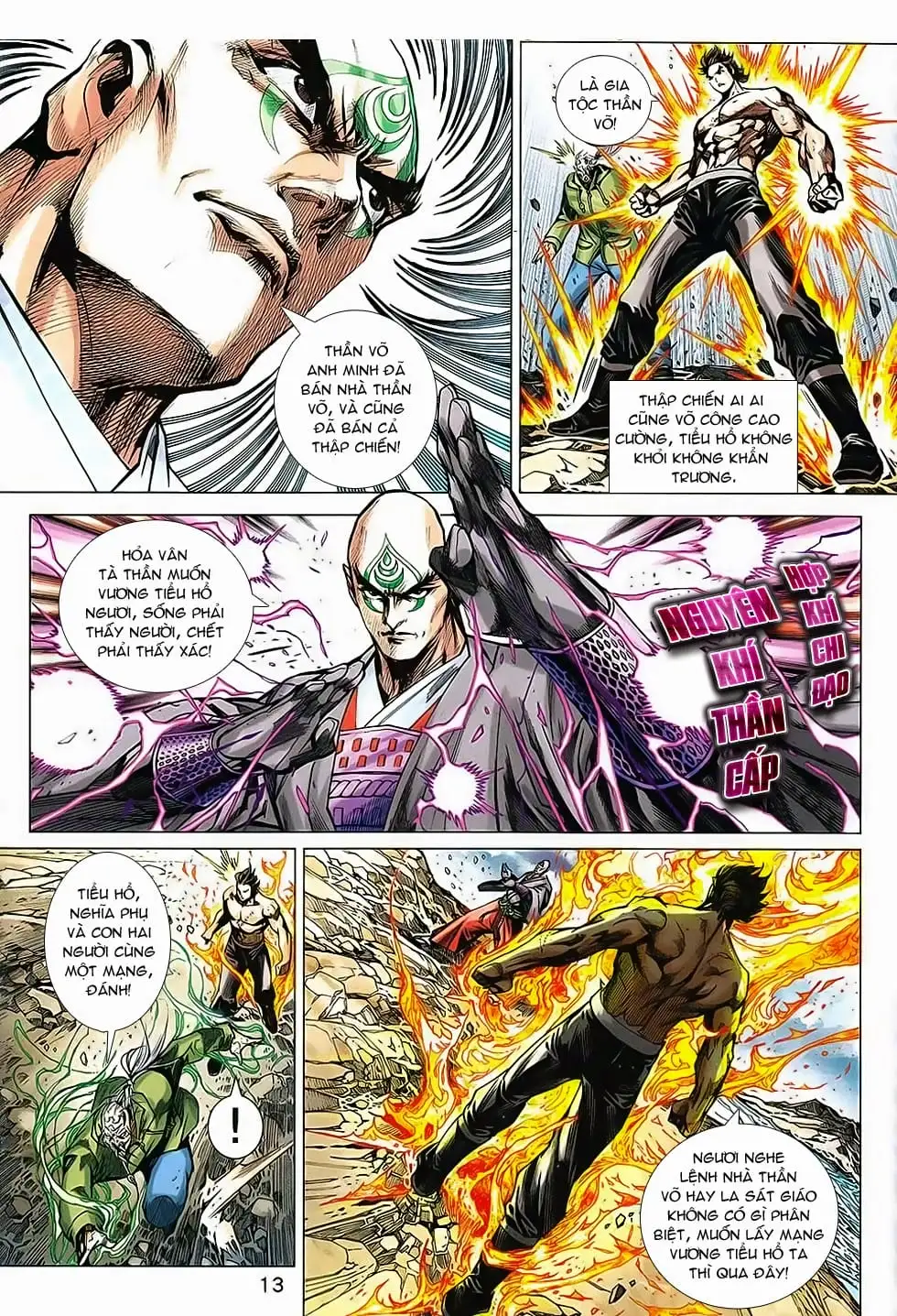 Truyện Tranh Tân Tác Long Hổ Môn trang 4