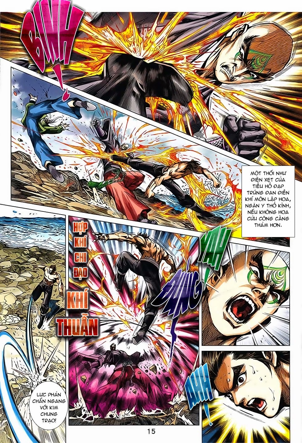 Truyện Tranh Tân Tác Long Hổ Môn trang 4