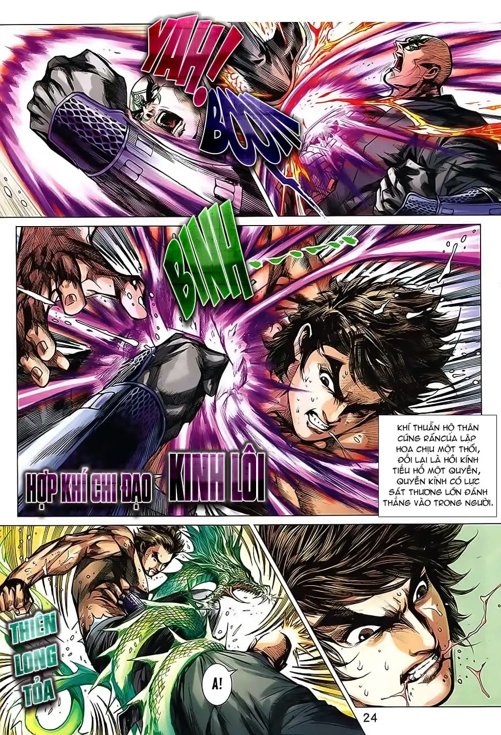 Truyện Tranh Tân Tác Long Hổ Môn trang 4