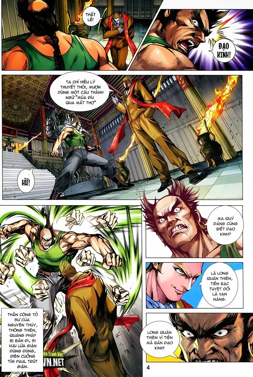 Truyện Tranh Tân Tác Long Hổ Môn trang 4