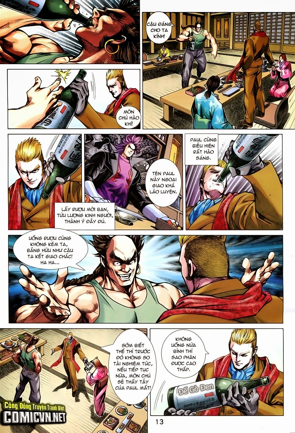 Truyện Tranh Tân Tác Long Hổ Môn trang 4