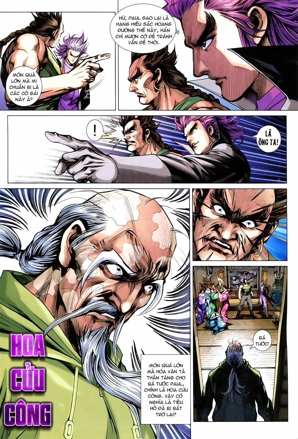 Truyện Tranh Tân Tác Long Hổ Môn trang 4