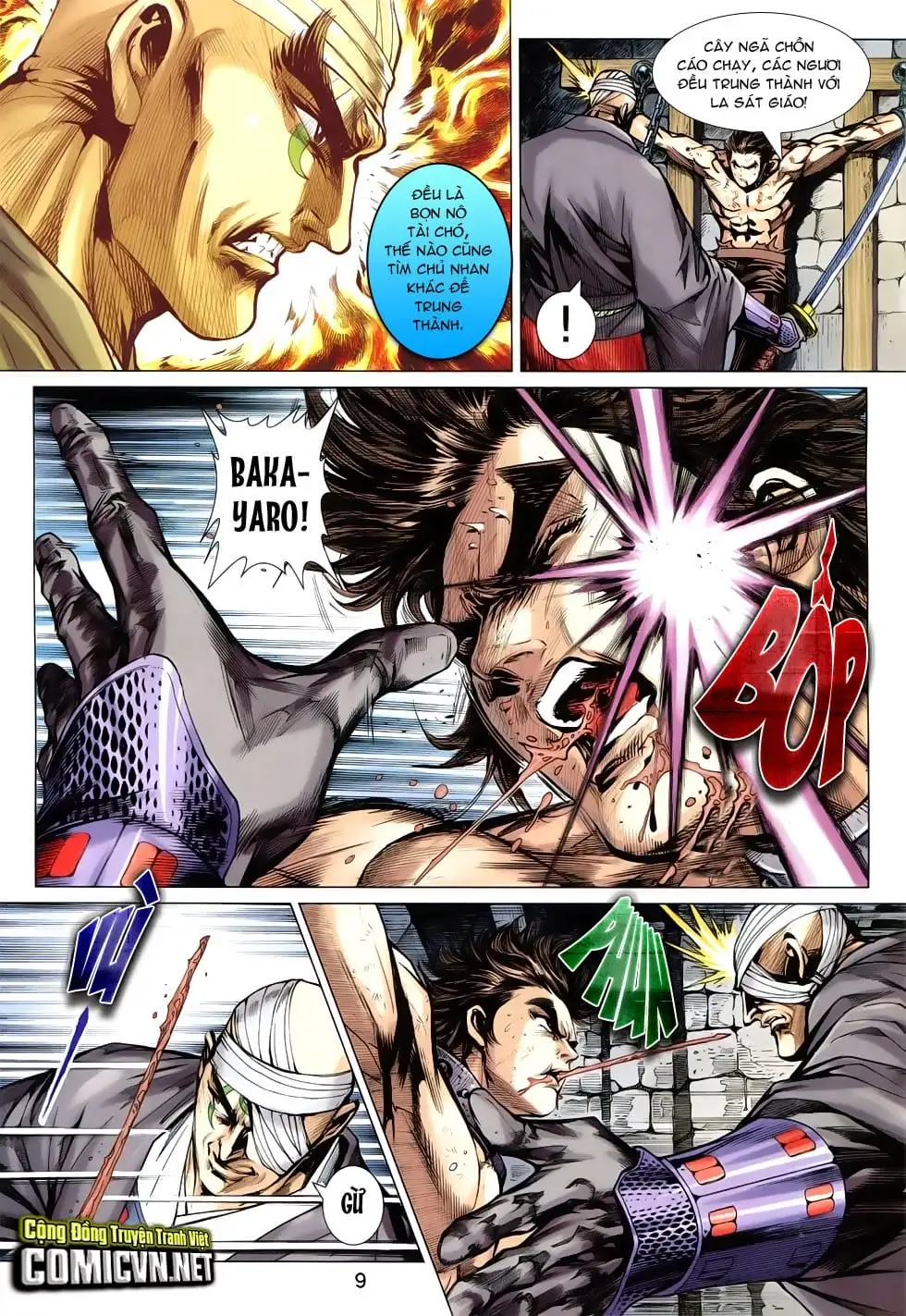 Truyện Tranh Tân Tác Long Hổ Môn trang 4