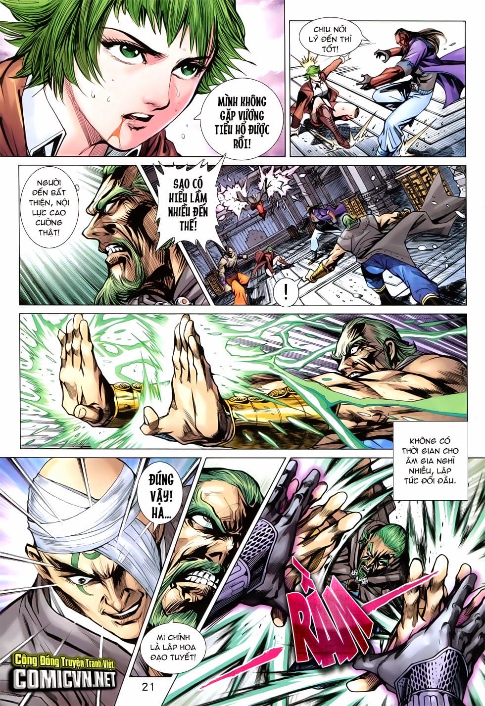 Truyện Tranh Tân Tác Long Hổ Môn trang 4