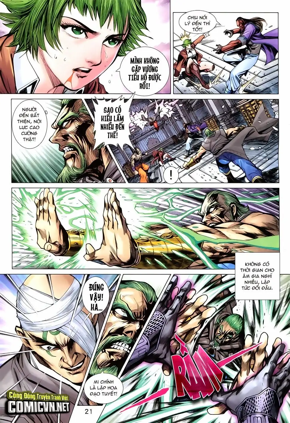 Truyện Tranh Tân Tác Long Hổ Môn trang 4