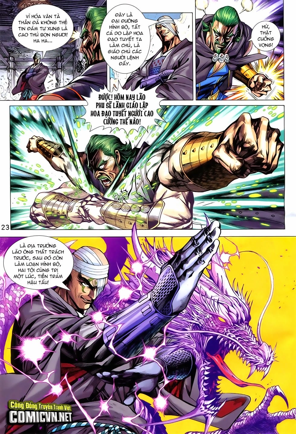 Truyện Tranh Tân Tác Long Hổ Môn trang 4