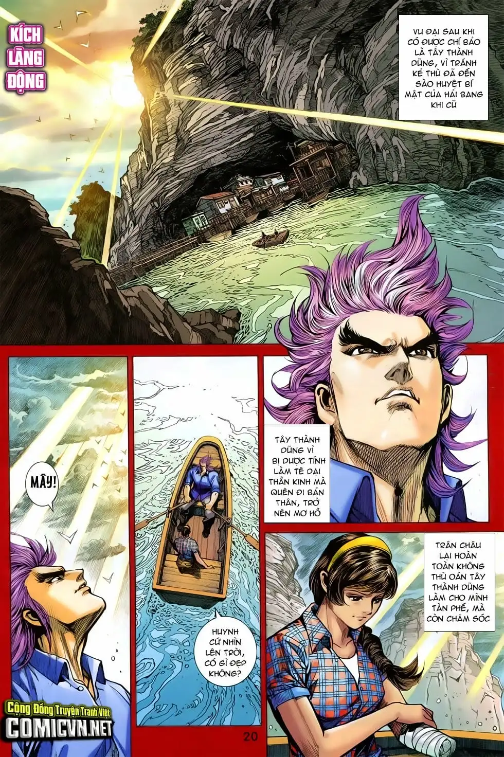 Truyện Tranh Tân Tác Long Hổ Môn trang 4