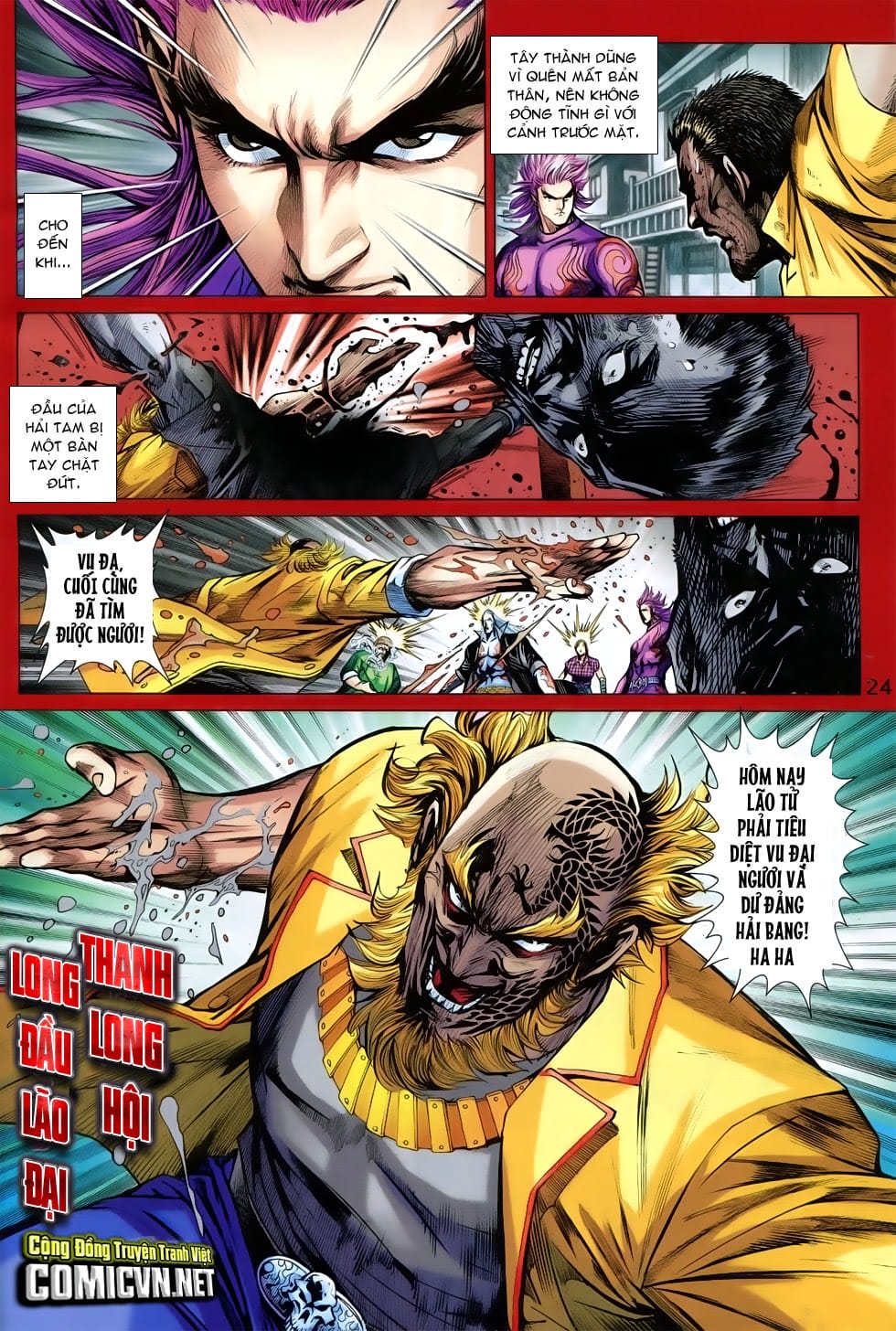 Truyện Tranh Tân Tác Long Hổ Môn trang 4