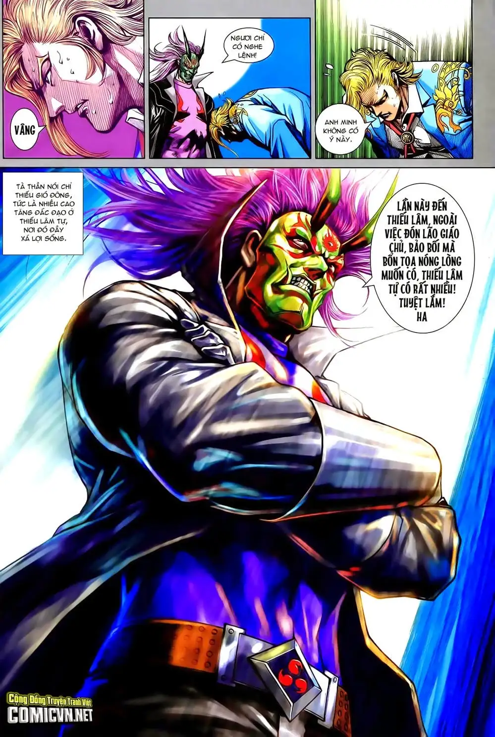 Truyện Tranh Tân Tác Long Hổ Môn trang 4