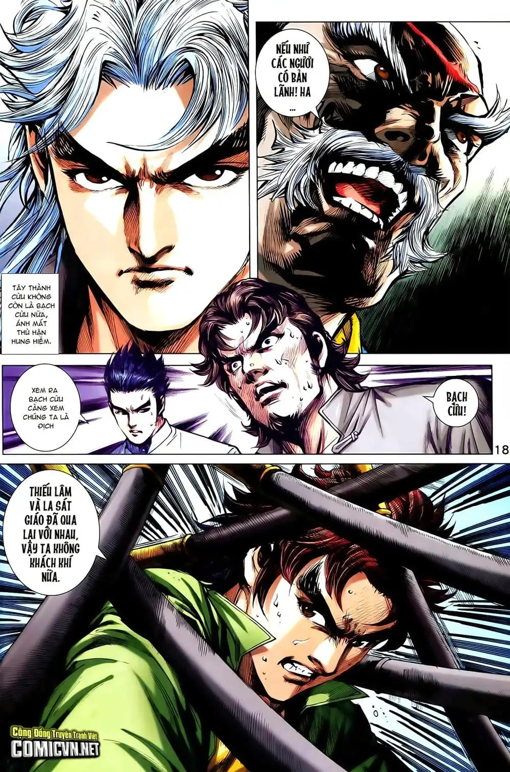 Truyện Tranh Tân Tác Long Hổ Môn trang 4